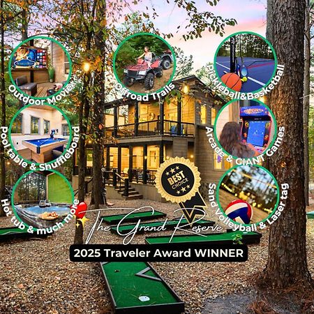 Lux,Hot Tub,Atv,Hiking,Pickleball,Firepit,Arcade Broken Bow Buitenkant foto