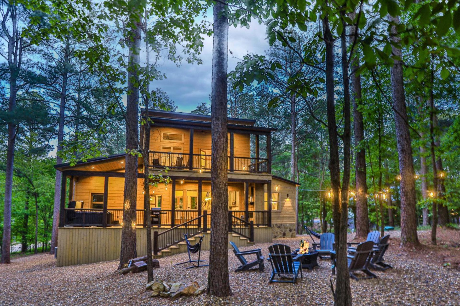 Lux,Hot Tub,Atv,Hiking,Pickleball,Firepit,Arcade Broken Bow Buitenkant foto