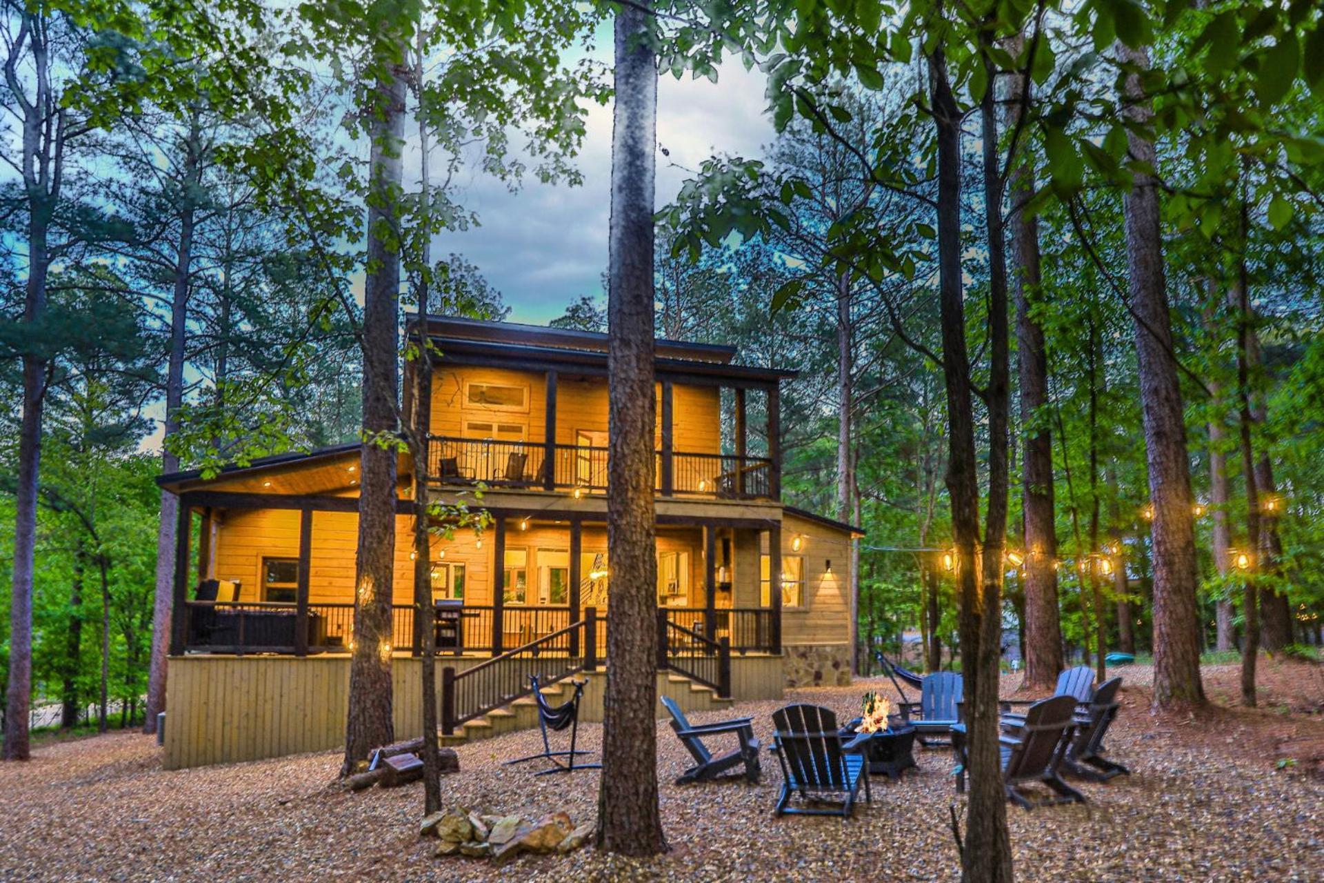 Lux,Hot Tub,Atv,Hiking,Pickleball,Firepit,Arcade Broken Bow Buitenkant foto