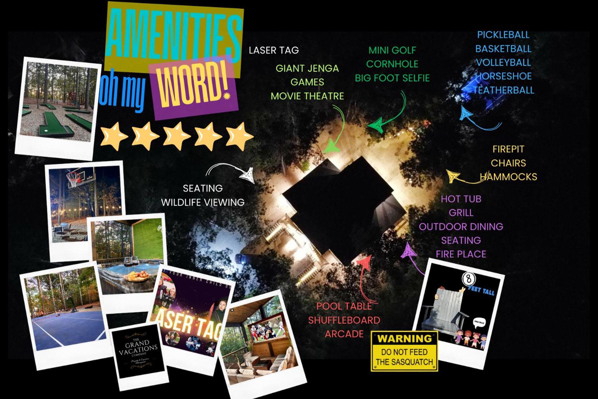 Lux,Hot Tub,Atv,Hiking,Pickleball,Firepit,Arcade Broken Bow Buitenkant foto